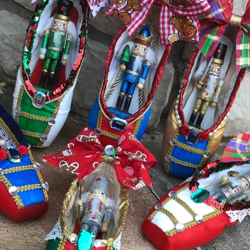 Pointe Shoes Custom Decorated Pointe Shoe/ Ballet Ornament Etsy