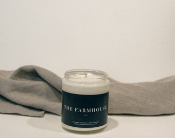 The Farmhouse Soy Candle | Natural Soy Candle | Hand-Poured Soy Candle | Gift Ideas