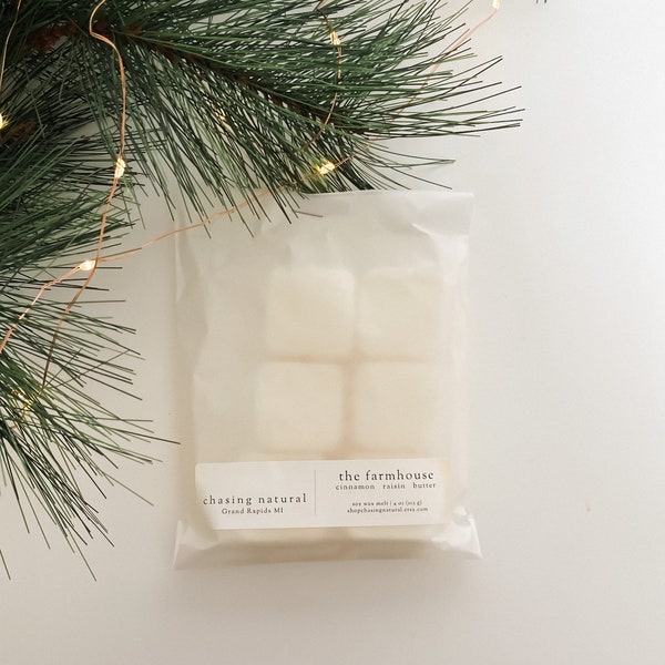 The Farmhouse | Hand Poured Wax Melts | Natural Soy Wax Melts | Gift Ideas