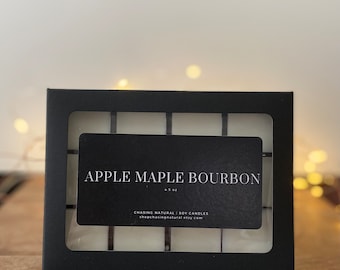 Apple Maple Bourbon | Hand Poured Wax Melts | Natural Wax Melts | Gift Ideas