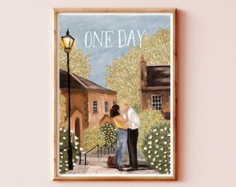 Netflix One Day Print, Romantic TV Series One Day Print, Couple/Love Print, Illustration Romantic Style Print, House Print, One Day Poster