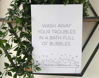 Citation De Bain Moussant Etsy