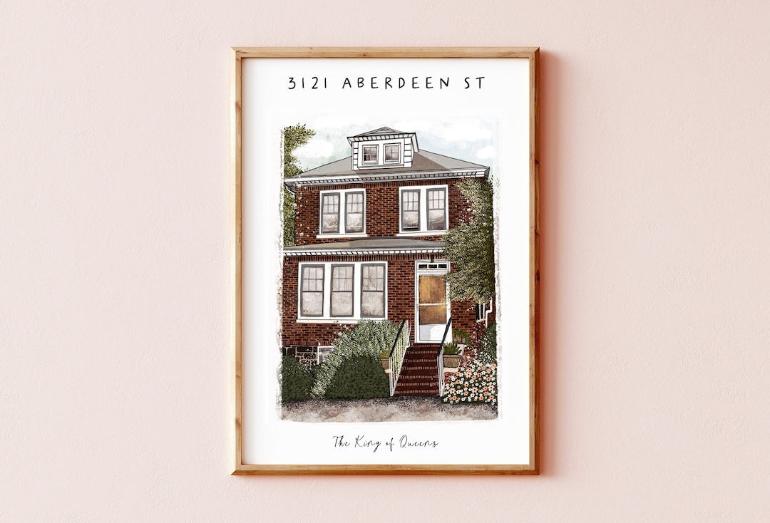 The King of Queens House Print, the King of Queens Print, 3121 Aberdeen