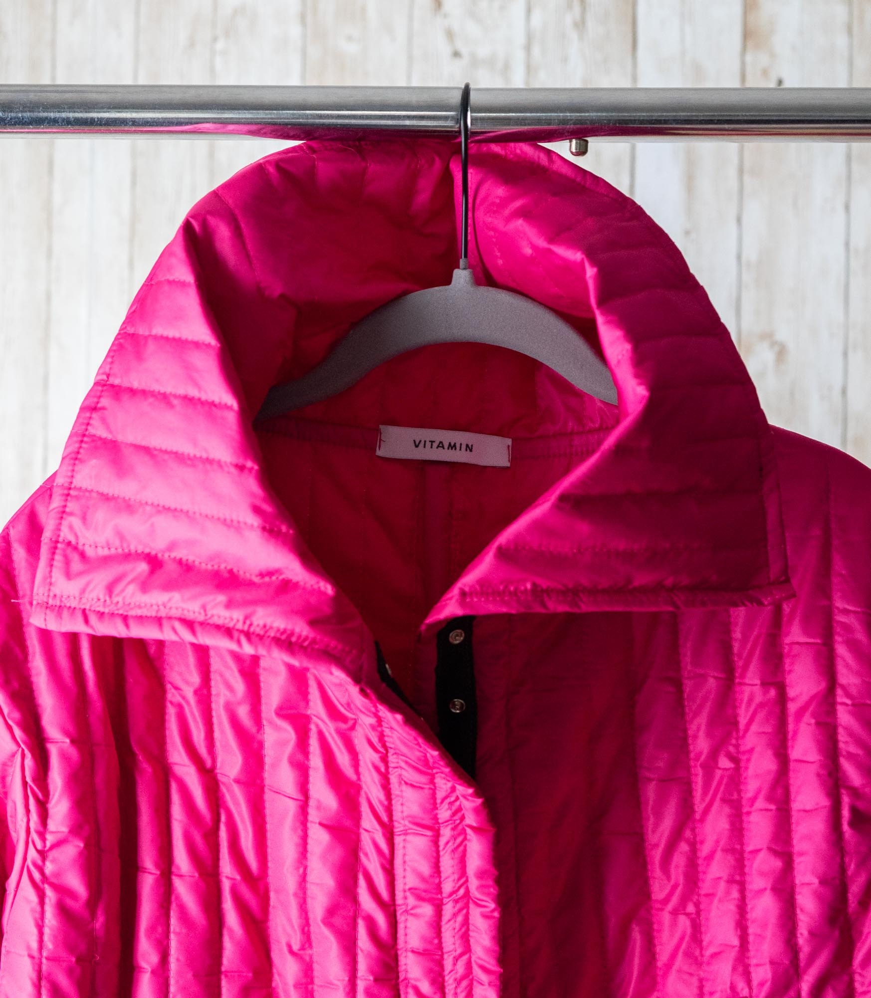 Hot Pink Puffer Jacket Pink Coat Women's Puffer Jacket Etsy UK
