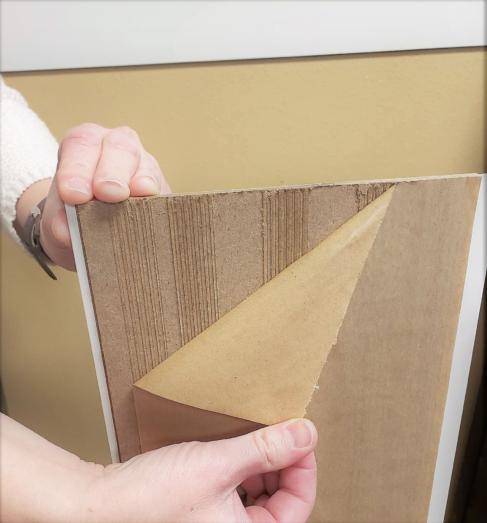 True Shiplap Black DIY Easy to Install Vinyl Wall Planks by Etsy