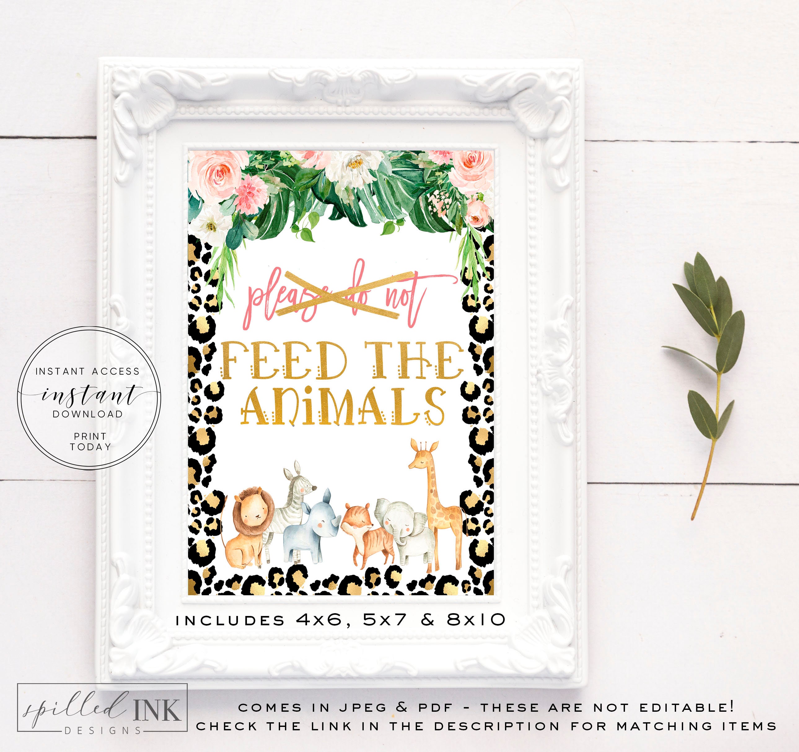 Do Not Feed the Animals Sign Instant Download Wild Safari - Etsy Ireland Do Not Feed the Animals Sign Instant Download Wild Safari - Etsy Ireland