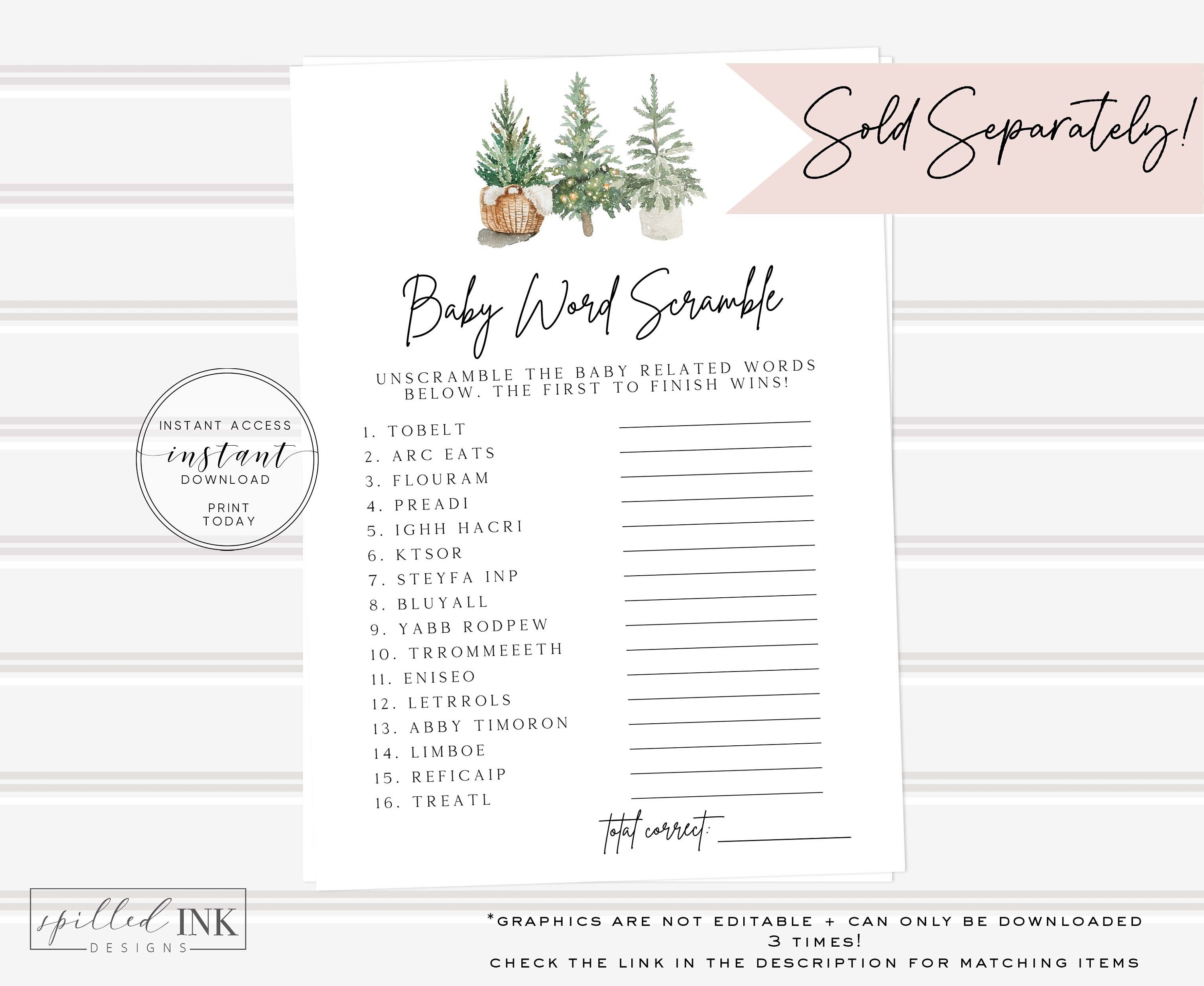 Editable Who Said It Mom or Dad Editable Christmas Baby - Etsy