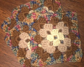 Knitted Coasters Set of 4