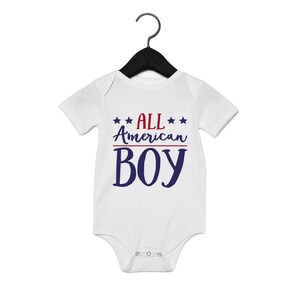All American Boy/Girl Bodysuit - Cute Quotes Series - Baby Gift