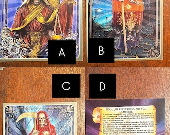 XL Santa Muerte Prayer Cards