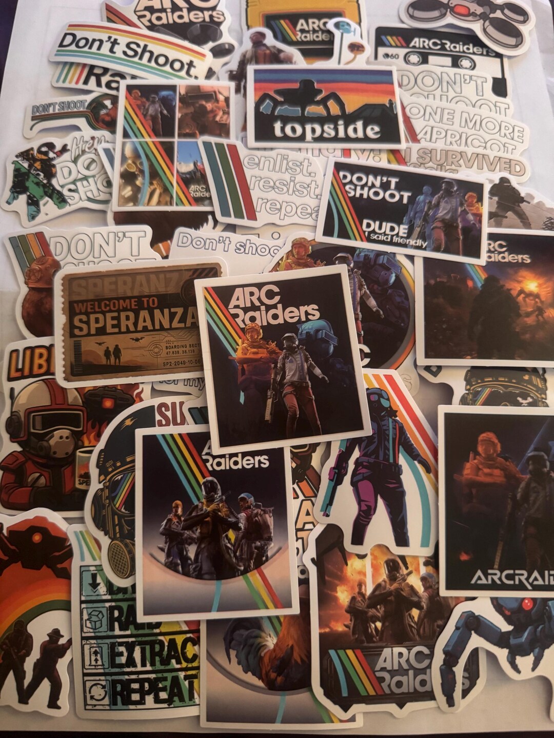 Arc Raiders Sticker Packs - Etsy