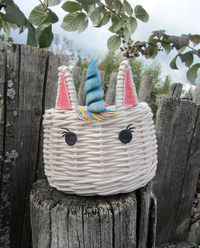 Unicorn Decorations Unicorn Gift Basket Storage Basket Kids | Etsy