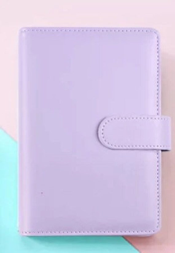 A5 Budget Binder Cash Planner Folder With 6 Savings Pouches Etsy