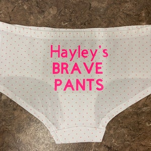 Children's Personalised Brave Pants Briefs – Print My Words