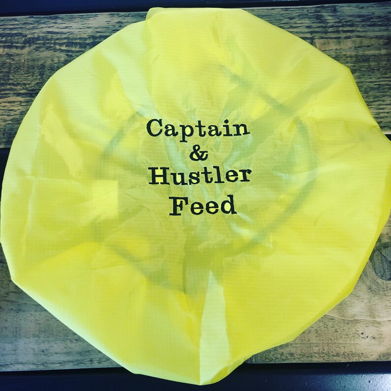 Personalised Embroidered Feed bucket covers in a variety of Etsy