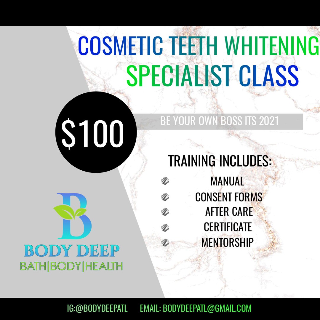 Teeth Whitening Training, Teeth Whitening Certification, Teeth