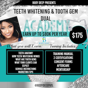 Teeth Whitening Training, teeth whitening certification, teeth whitening, E-Course, Tooth Gem Training, tooth gem certification, tooth gem