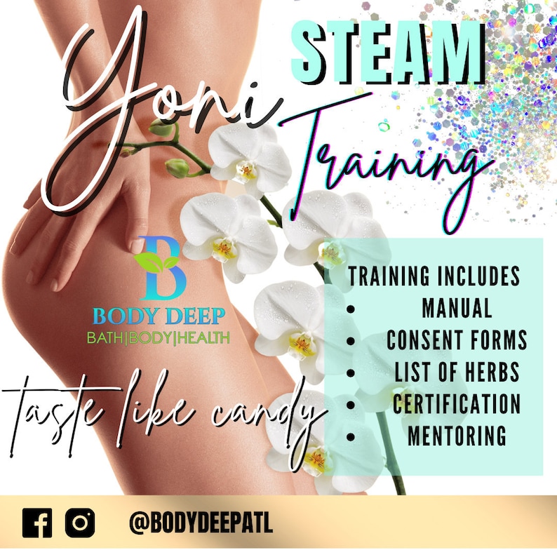 yoni steam logo yoni steam logo