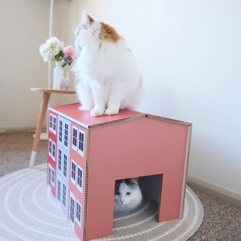 Cat Nyhavn Waterfront Home Furniture Pet House Dog Eco Friendly Bed Kitty Litter Play Supplies Delage Com Br Cat Nyhavn Waterfront Home, Eco Cat Furniture