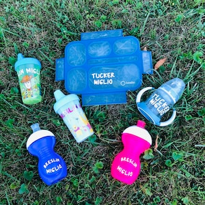 Daycare Labels - Waterproof Labels - Personalized Name Labels - School Supply Labels - Name Stickers - Baby Bottle Labels - Bento Box Label