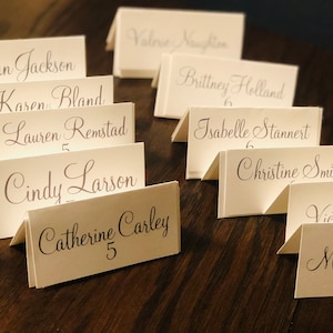 Aangepaste plaats kaarten; Bruiloften, Bruidsdouche, Babyshower, Diner, Privé-evenement, Verjaardagsviering