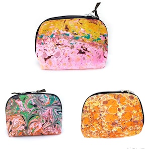 Travel toiletry bag | Makeup case | Unique, hand-printed pieces