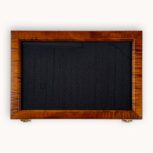 Curly Maple Display Case - 12&quot; x 18&quot; x 2” (Outside Dimension)