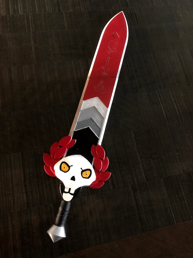 Stygian Blade From Hades 3D Printed Parts Ready to Assemble and Finish