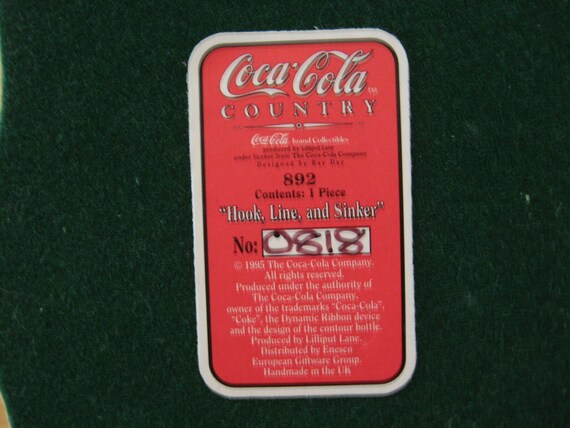 Lilliput Lane Coca Cola Country Haken Linie Sinker 2 Etsy