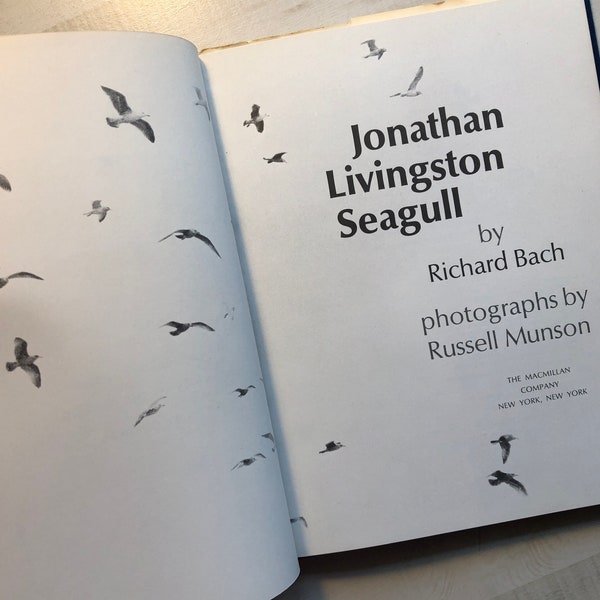 In Nearly Fine Vintage Condition; 1970 First Edition 30th Printing "Jonathan Livingston Seagull—A Story" by Richard Bach; Hardcover