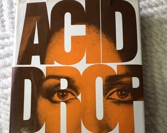 in Very Good Overall Vintage Condition "Acid Drop—A Novel of Suspense by Sara George" Hardcover with Dust Jacket