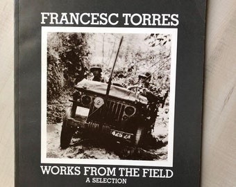 In Very Good Vintage Condition Softcover 1982 First Edition "Francesc Torres—Works From the Field—A Selection" Herbert Johnson Museum of Art