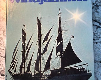 In Like New Vintage Condition "The Course Stream of the Windjammer by Hoffman and Campe" Hardcover with Slipcase