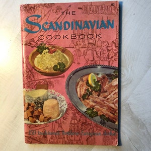 In Very Good Overall Vintage Condition &quot;The Scandinavian Cookbook&quot; 60 Page Paperback Booklet; Copyright 1973