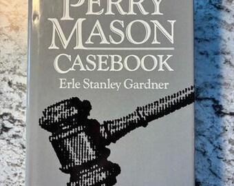In Like New Vintage Condition "A Perry Mason Casebook by Erle Stanley Gardner" 1993 Hardcover with Dust Jacket