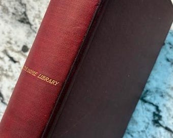 In Very Good Vintage Condition "Autobiography of Benjamin Franklin" The Home library. Vintage Hardcover