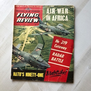 in Good to Very Good Overall Vintage Condition &quot;Royal Air Force - Flying Review&quot; Magazine - January 1962 - Vol.XVII (Seventeen), No. 5