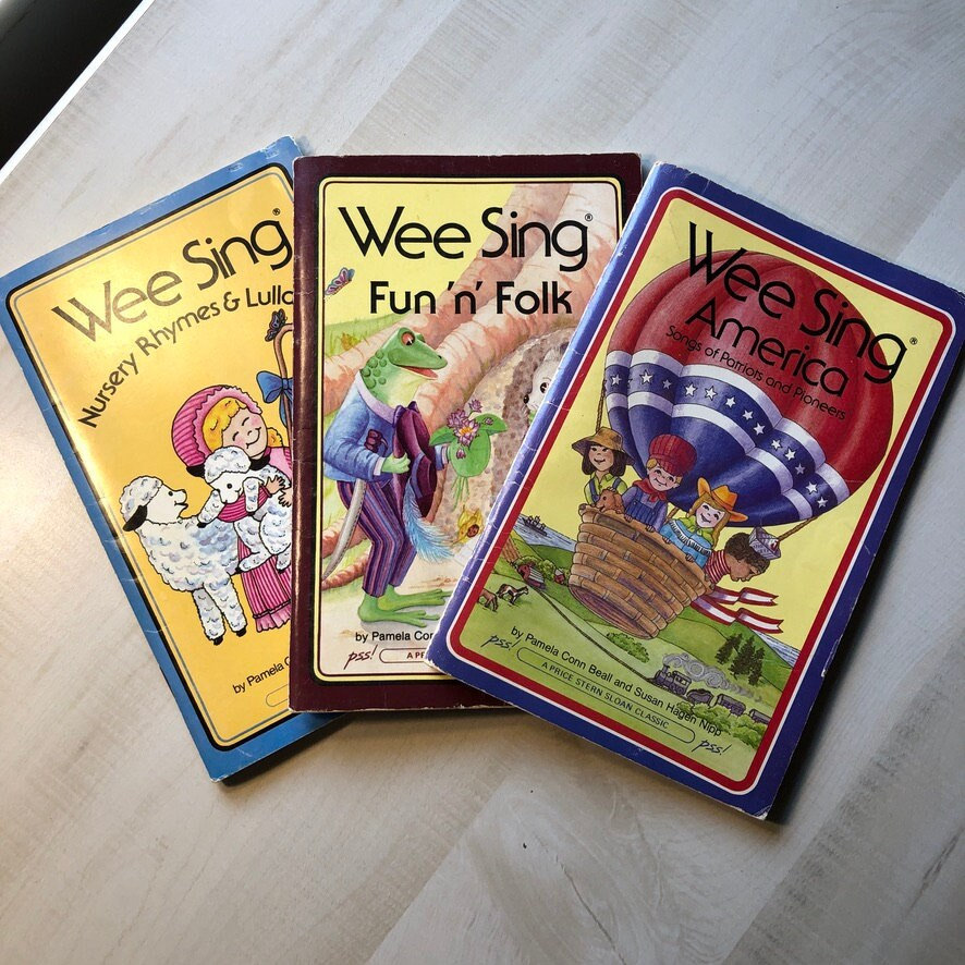 Wee sing シリーズ 5〜13 セット（中古 子供向け WeeSing 本&CD