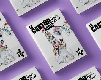 Zine 3 Le Castor // Magazine, Fanzine, Queer, Feminism, LGBT+, Feminist Gift, Pride, Comics, Art, Intersectionality, Activism, Artivism
