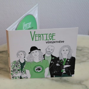 EP Vertige par VĖRSįNTHË 99 Queer-punk / Riot Grrrl // French Band, Rock, Poetry, Activism, Feminist Gift, Pride image 4