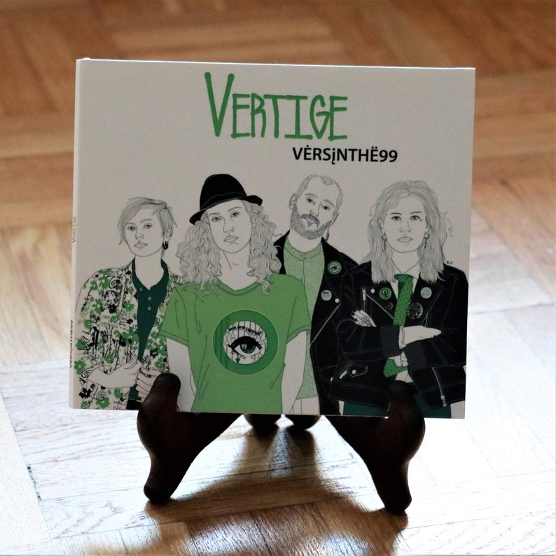 EP Vertige par VĖRSįNTHË 99 Queer-punk / Riot Grrrl // French Band, Rock, Poetry, Activism, Feminist Gift, Pride image 8