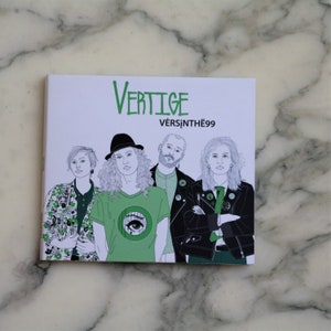 EP Vertige par VĖRSįNTHË 99 Queer-punk / Riot Grrrl // French Band, Rock, Poetry, Activism, Feminist Gift, Pride image 1