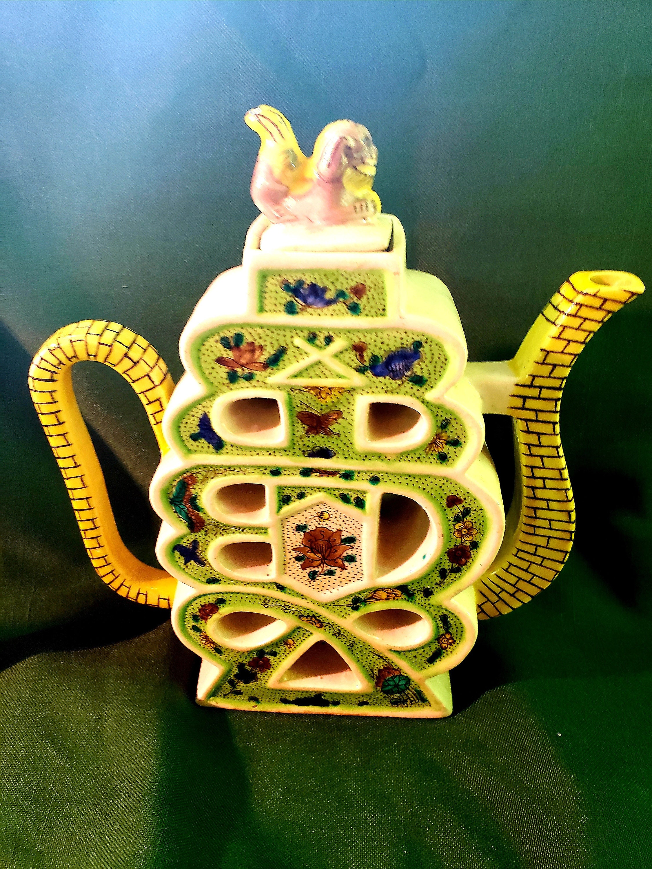 Hand Painted Puzzle Teapot Chinese Ceramic Circa Etsy Il Fullxfull.3268284199 Jmwa