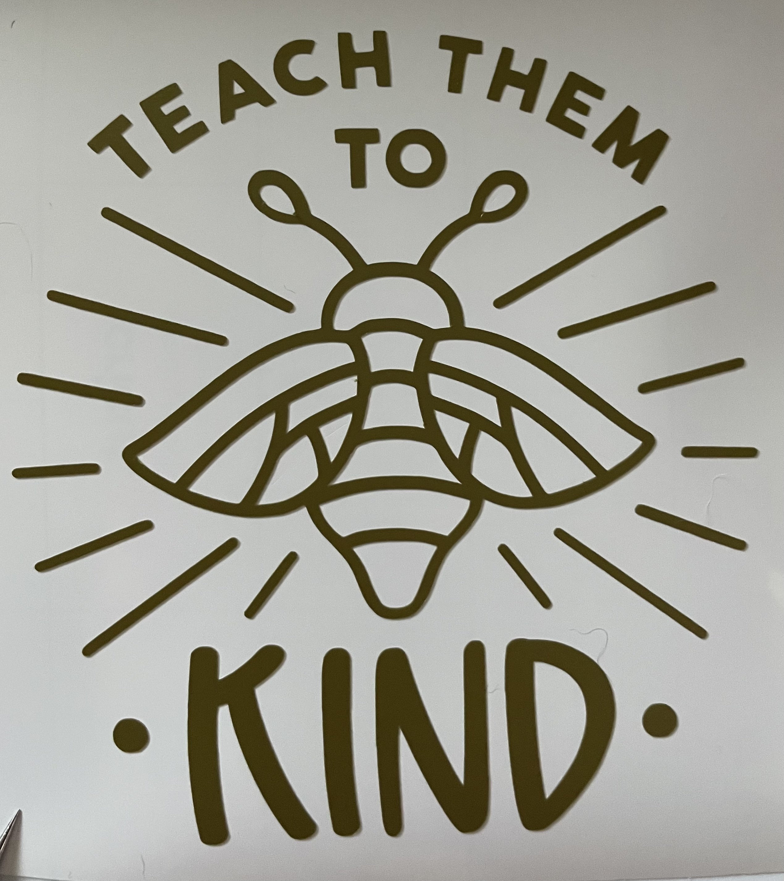 Teach Them to BEE Kind Car Decal/bumper Stickers - Etsy