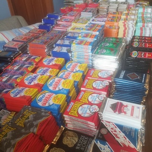 65 Baseball Card Packs - Unopened Baseball Card Wax Box Packs