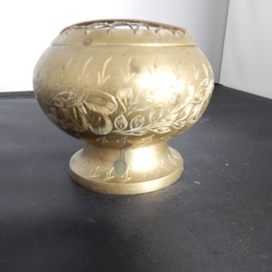 Beautiful Brass Incense Votive
