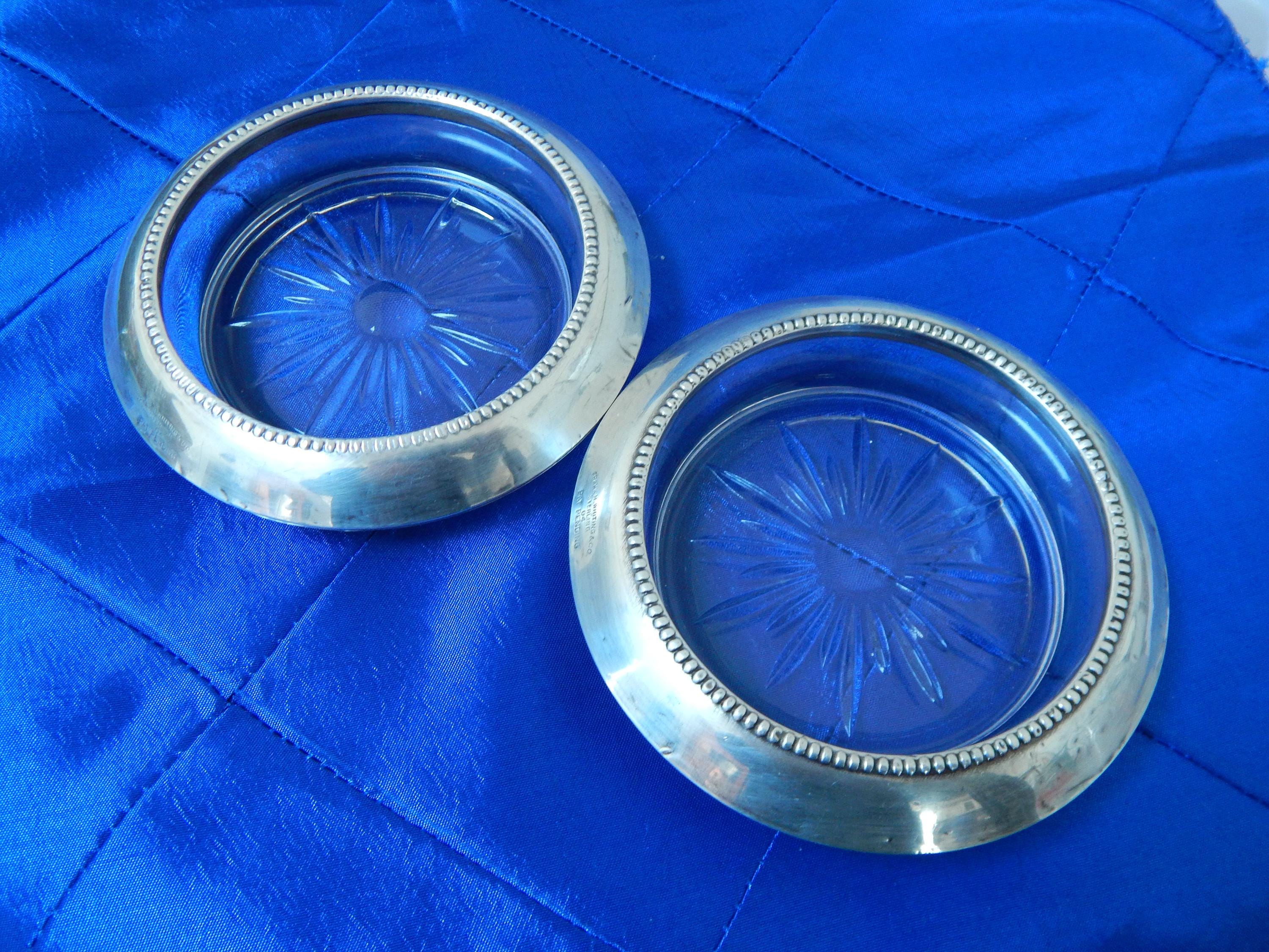 Frank Whiting Sterling Silver Coaster - Etsy