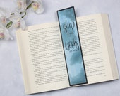 Lesezeichen handgemacht, nicht laminiert, Watercolor, Aquarell, Handlettering, bookmark, handmade