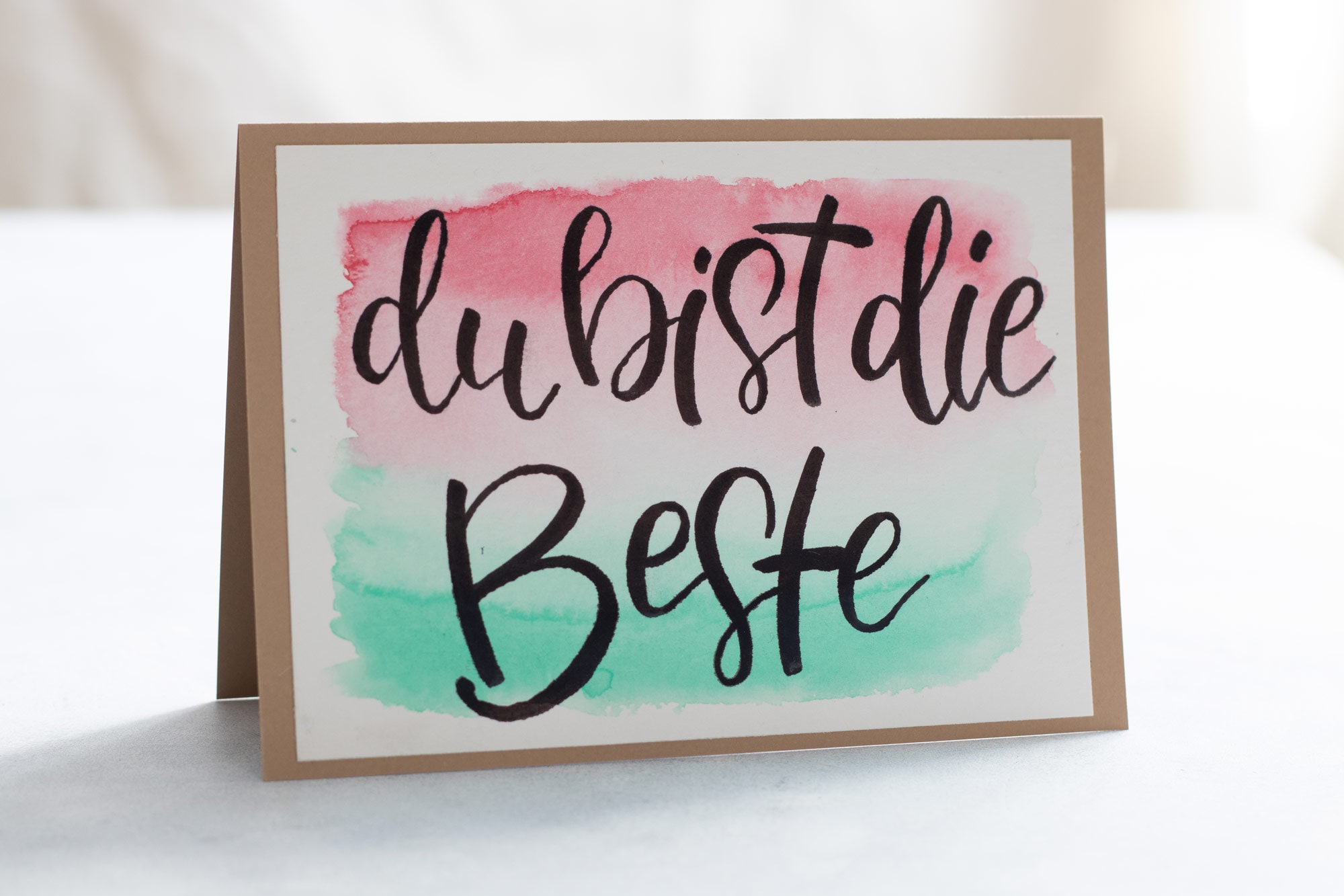 Du Bist Einfach Die Beste www.etsy.com