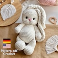 Crochet Bunny Pattern, Amigurumi Rabbit Toy (PDF) product logo